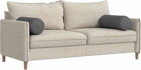 vidaXL Μαξιλάρια Στήριγμα 2 pcs Σκούρο Γκρι Ø 25 x 70 cm ύφασμα