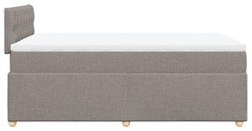 ΚΡΕΒΑΤΙ BOXSPRING ΜΕ ΣΤΡΩΜΑ TAUPE 120X190 ΕΚ. ΥΦΑΣΜΑΤΙΝΟ 3286630