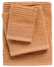 Πετσέτες Daily 0741 (Σετ 3τμχ) Salmon Das Home Σετ Πετσέτες 70x140cm 100% Cotton