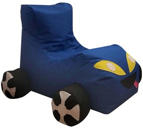 Πουφ Παιδικό Αδιάβροχο Car 535PFT1176 50x90x70cm Blue