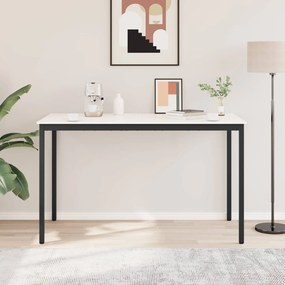 vidaXL Τραπέζι μπαρ Λευκό 180 x 90 x 105 εκ. Στερεά ξυλεία πεύκου