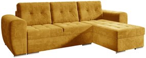 Γωνιακός καναπές Bari-Moustardi