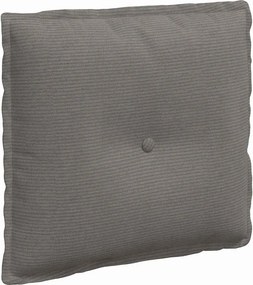 vidaXL Μαξιλάρι Πλάτης Ανοιχτό γκρι 50 x 45 x 19 cm