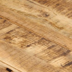 vidaXL Επιφάνεια Τραπεζιού 140x60x(2,5-2,7) εκ Ακατέργαστο Ξύλο Μάνγκο