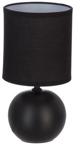 Επιτραπέζιο φωτιστικό PWL-1210 Ε14 60W κεραμικό μαύρο Φ13x25εκ 13x13x25 εκ.