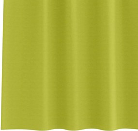 vidaXL Κουρτίνες Μαύρης Ύφανσης με Δαχτυλίδια 2 pcs Πράσινο