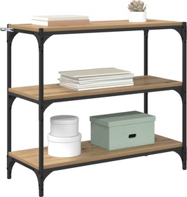 vidaXL Βιβλιοθήκη Artisan Oak 80 x 33 x 70,5 εκ.