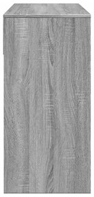 vidaXL Μπουντουάρ με Καθρέφτη Γκρι Sonoma 80 x 39 x 80 εκ.