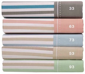 Σεντόνι Mix & Match Beige 53 Anna Riska King Size 280x270cm Χωρίς Λάστιχο 100% Cotton