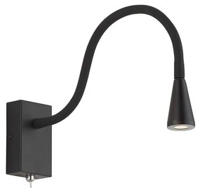 Φωτιστικό Τοίχου-Απλίκα Led Koko 4157500 Black Viokef Metal