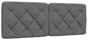 Μαξιλάρι για Κεφαλάρι Σκούρο Γκρι 120 εκ. Υφασμάτινο