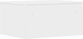 vidaXL Επιτοίχιο γραφείο Λευκό 60 x 45 x 30 cm Επεξεργασμένο ξύλο