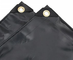 vidaXL Μουσαμάς Ανθρακί 650 γρ./μ.² 3x6 μ.