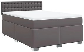 ΚΡΕΒΑΤΙ BOXSPRING ΜΕ ΣΤΡΩΜΑ ΓΚΡΙ 140X200ΕΚ. ΑΠΟ ΣΥΝΘΕΤΙΚΟ ΔΕΡΜΑ 3288426