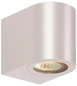 ΑΠΛΙΚΑ ΤΟΙΧΟΥ DOWN ΟΒΑΛ GU10 IP54 ΛΕΥΚΗ ARTE ILLUMINA Eurolamp 145-82060