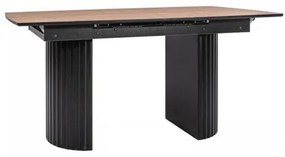 ΤΡΑΠΕΖΙ ΤΡΑΠΕΖΑΡΙΑΣ ΑΝΟΙΓΟΜΕΝΟ Fylliana "Premium 2" RUSTIC OAK ΧΡΩΜΑ 160(+40)x90x75εκ 863-225-151