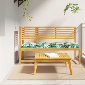 vidaXL Μαξιλάρια Παλέτας 4 Τεμ Λαχανί 40x40x8 εκ Αδιάβροχα Υφάσματα