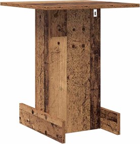 vidaXL End Table Παλιό ξύλο 44,5 x 45 x 55 εκ Επεξεργασμένο ξύλο