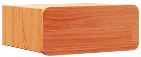 vidaXL Κομοδίνο Καφέ κεριού 39 x 34 x 16.5 εκ. Μασίφ ξύλο πεύκου