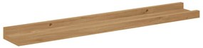 vidaXL Ράφι Τοίχου με ράφι 4 pcs Καφέ 60 x 9 x 3 cm Επεξεργασμένο ξύλο