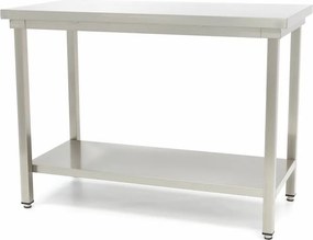 Stainless Steel Table - 80 x 70cm - Adjustable Height