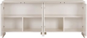 Μπουφές Aurelia Megapap χρώμα κρεμ 180x45x80εκ.