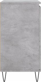 vidaXL Ντουλάπι Γκρι Σκυροδέματος 60x35x70 εκ. Επεξεργασμένο Ξύλο