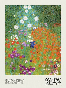 Αναπαραγωγή Cottage Garden (1905), Gustav Klimt