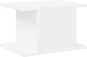 vidaXL Κομοδίνο Λευκό 40 x 30 x 25 εκ Επεξεργασμένο ξύλο