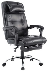 Καρέκλα Γραφείου ArteLibre AMAPYΛΛIΣ Μαύρη 72x66x122-132cm