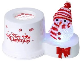 Χριστουγεννιάτικο Φωτιστικό Χιονάνθρωπος - Christmas Double Head Lamp K910