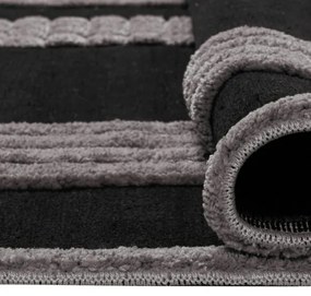 Beauty Home Χαλί Noir Art 9437 200x290 Black Μαύρο
