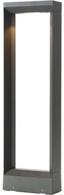 Φωτιστικό Δαπέδου Ripi LG1312G-495 14x5,5x49,5cm Led 180lm 8W 3000K Dark Grey Aca