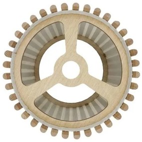 Καπέλο Φωτιστικού 1xE27 Φ27,5cm Δρυς MDF Komorebi Umage 2250-1 Μπεζ