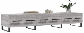 vidaXL Έπιπλο Τηλεόρασης Γκρι Sonoma 150 x 36 x 30 εκ. Επεξεργ. Ξύλο