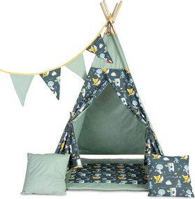 TeePee Tent - Meadow - Green