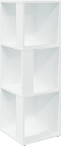 vidaXL Ντουλάπι Γωνία Λευκό 33 x 33 x 100 εκ. από Επεξ. Ξύλο