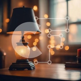 Intra Συλλεκτικό Ξύλινο Παζλ Plywood 4mm - Άνετο εσωτερικό με φωτιστικό και κηροπήγια Σε Ξύλινο Κουτί - Διαστάσεις Puzzle: 10x10 cm – 25 κομμάτια