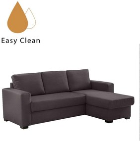Καναπές Aldo Christiano Αναστρέψιμη Γωνία 70-0408 220x150x88cm Grey