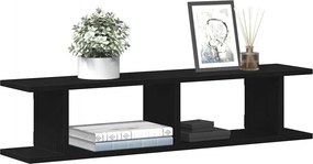 vidaXL Ραφιέρες Τοίχου 2 τεμ. 90x18x20 εκ. Επεξεργασμένο Ξύλο