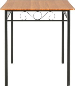 vidaXL Τραπεζαρία Καφέ 120 x 70 x 75 εκ. από MDF