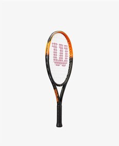 Ρακέτα του Tένις Wilson Burn Spin Jr Μαύρο