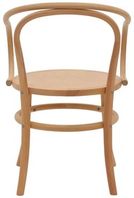 Καρέκλα - Πολυθρόνα Verfie φυσικό ξύλο οξιάς 55x50x83εκ 55x50x83 εκ.