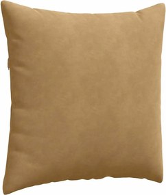 vidaXL Μαξιλάρι Καναπέ 2 τμχ. Βελούδο Καφέ 60 x 60 cm