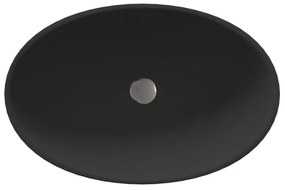 Sanitec Gaia 204 Νιπτήρας Συνθετικός Επικαθήμενος 46,5x15cm Anthracit
