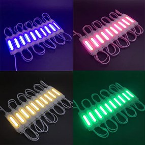 Αλυσίδα led modules σετ των 20τεμ 40W 12VDC μωβ φως συνολικού μήκους 228cm