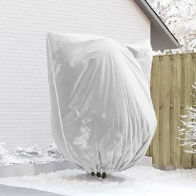 vidaXL Καλύμματα Φλις Προστασίας Φυτών από Παγετό 3 pcs Λευκό