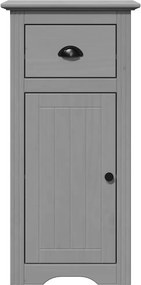 vidaXL Ντουλάπι μπάνιου BODO Γκρι 44x30x90 cm