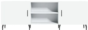 vidaXL Έπιπλο Τηλεόρασης Λευκό 150x30x50 εκ. από Επεξεργασμένο Ξύλο
