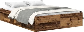 vidaXL Πλαίσιο κρεβατιού χωρίς στρώμα 120x190 εκ. Επεξεργασμένο Ξύλο